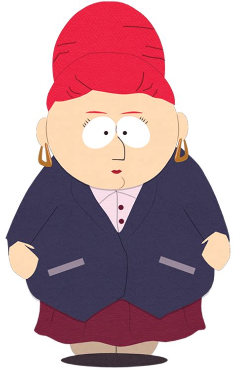 Cartman : Yes Kyle's mom's a bitch she's a big fat bitch. Mr. Hankey : Golly that isn't very nice. I sure would like to teach him lesson. Cartman : Have you ever met my friend Kyle's mom she's the biggest bitch in the whole wide world she's a mean old bitch and she has stupid hair. Bitch, bitch, bitch, bitch, she's a stupid bitch. ...